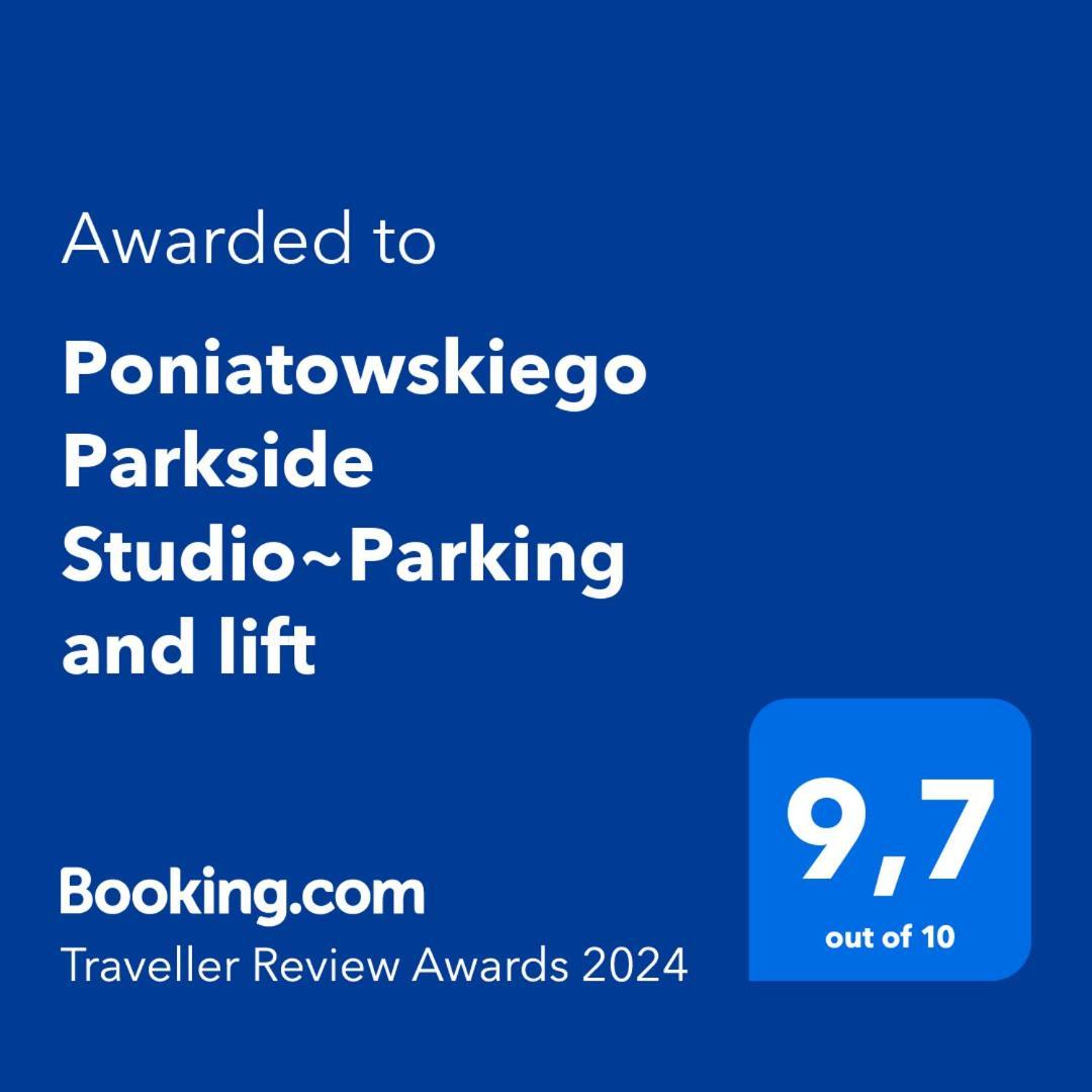 Poniatowskiego Parkside Studio~Parking And Lift Wroclaw Exterior photo